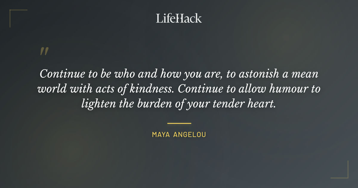 Quote by Maya Angelou