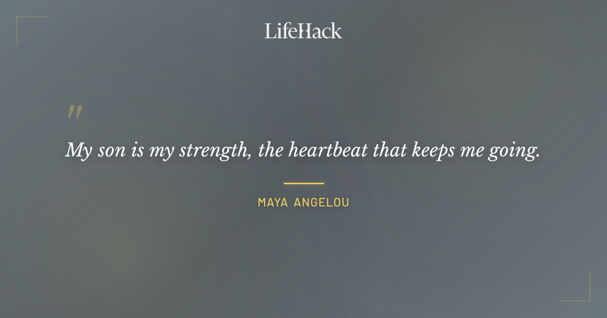 Quote by Maya Angelou