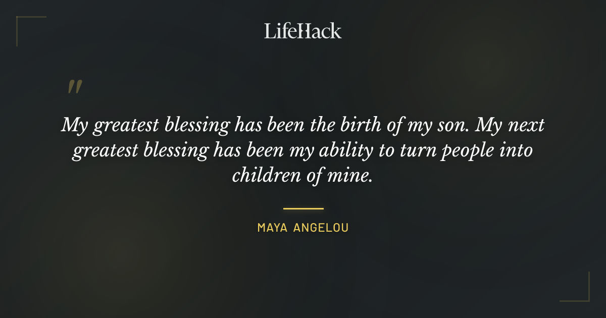 Quote by Maya Angelou