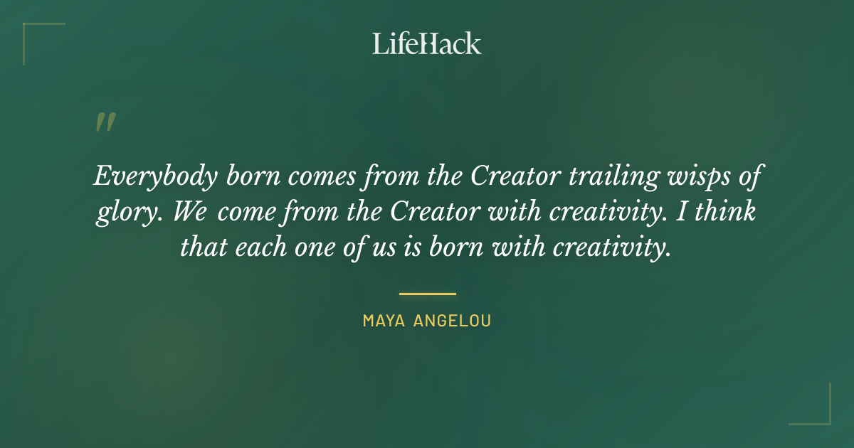 Quote by Maya Angelou