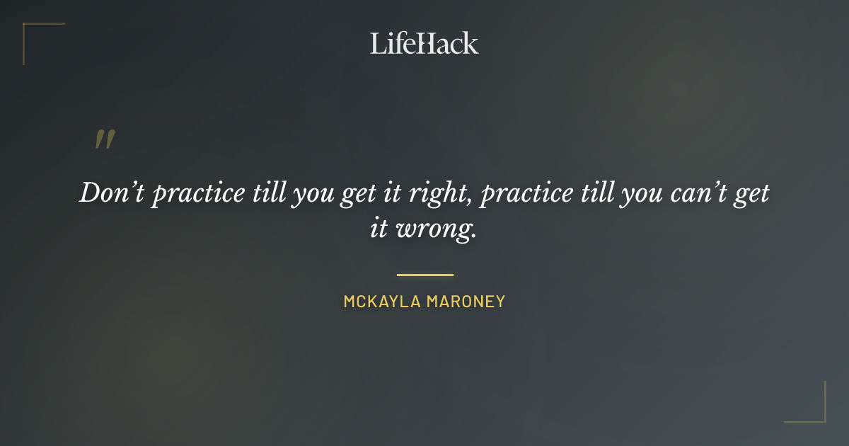 Quote by McKayla Maroney