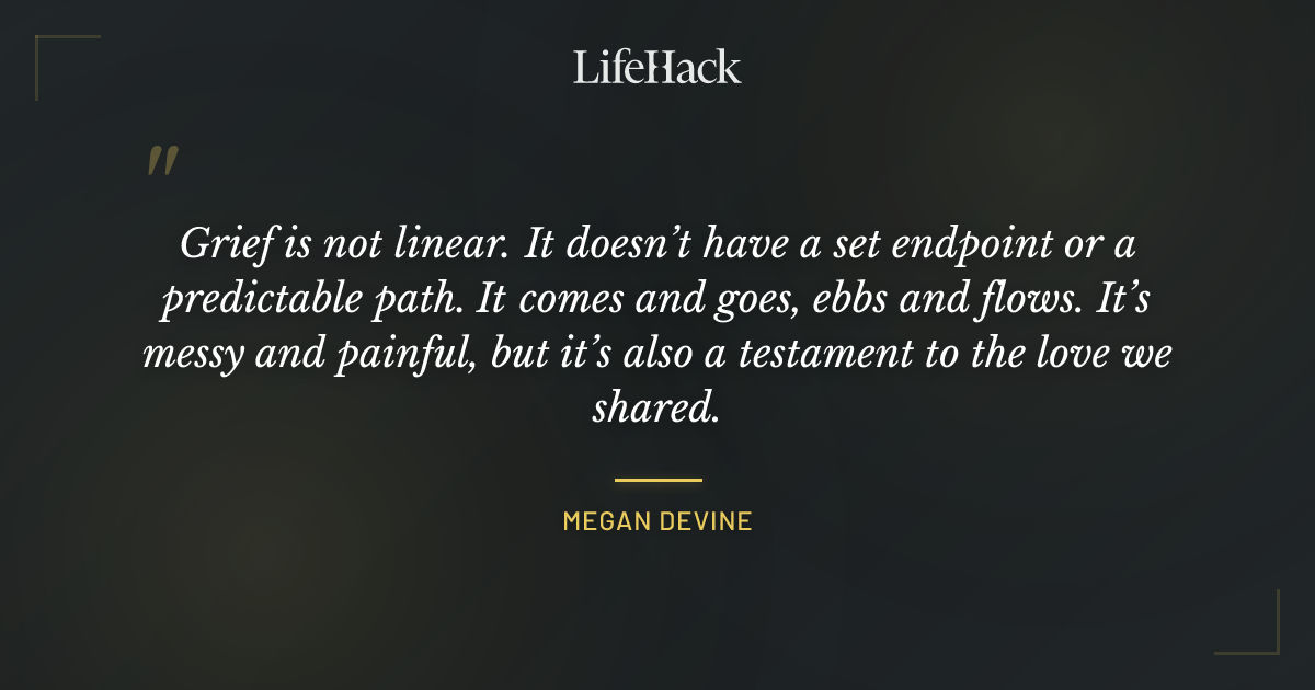 Quote by Megan Devine