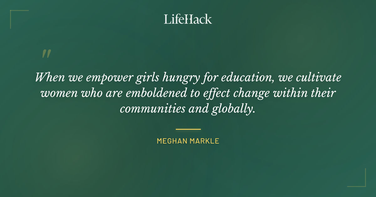 Quote by Meghan Markle