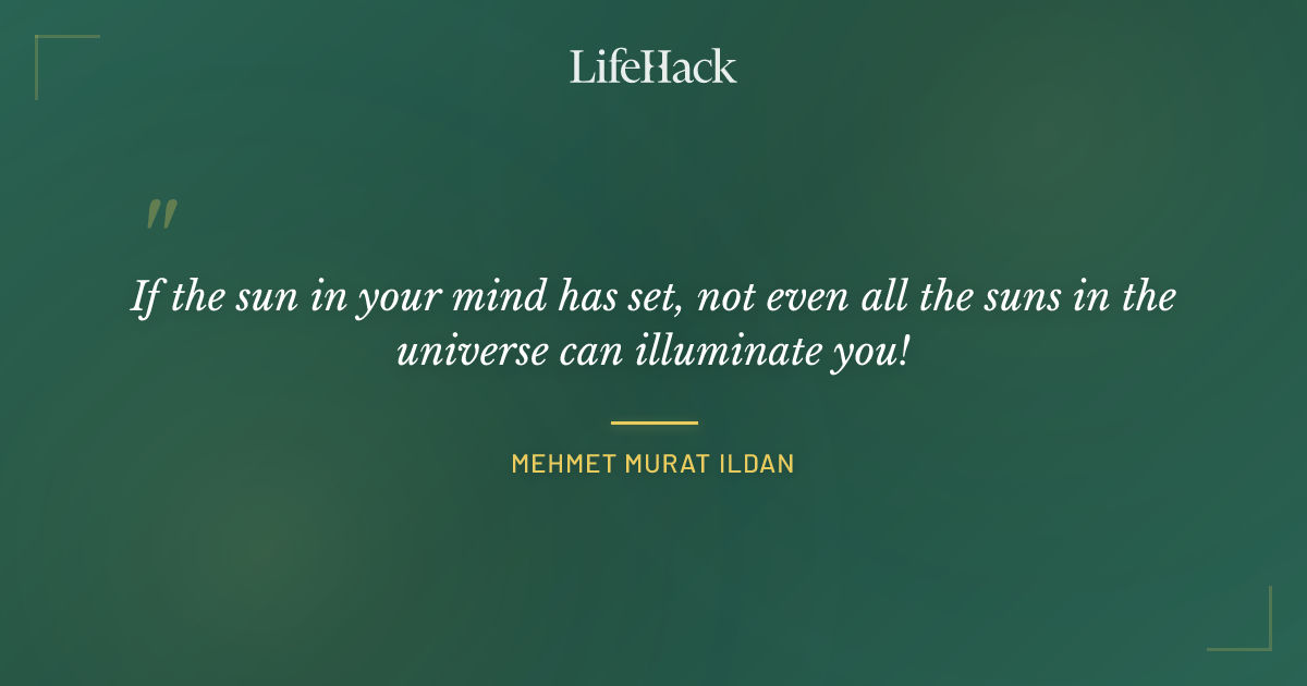 Quote by Mehmet Murat ildan