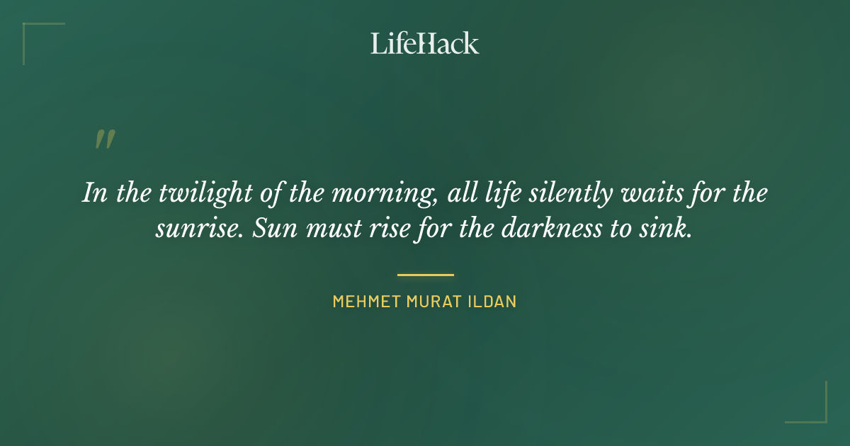 Quote by Mehmet Murat ildan