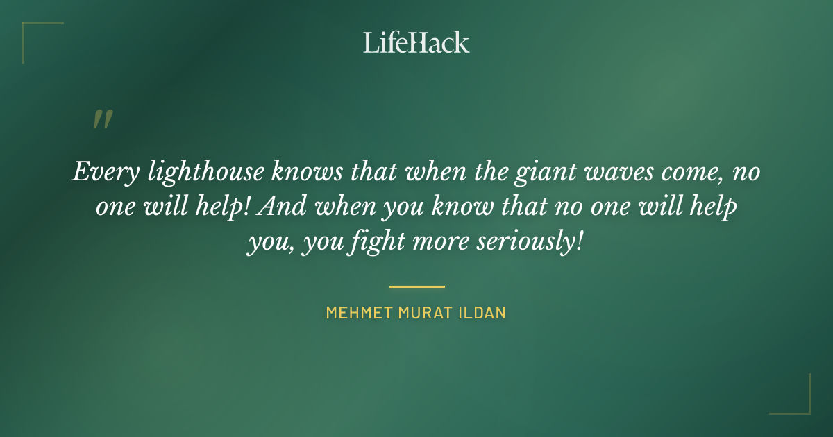 Quote by Mehmet Murat ildan