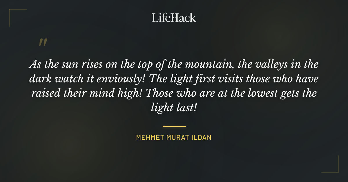 Quote by Mehmet Murat ildan