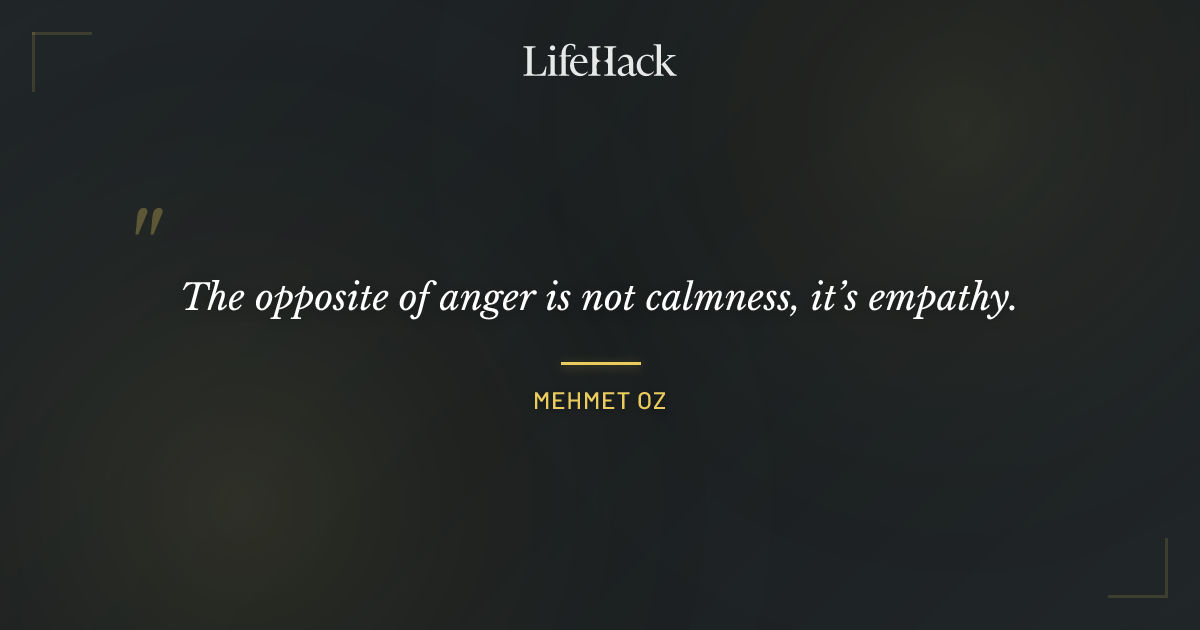 Quote by Mehmet Oz