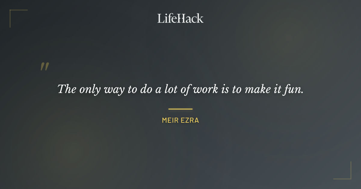 Quote by Meir Ezra