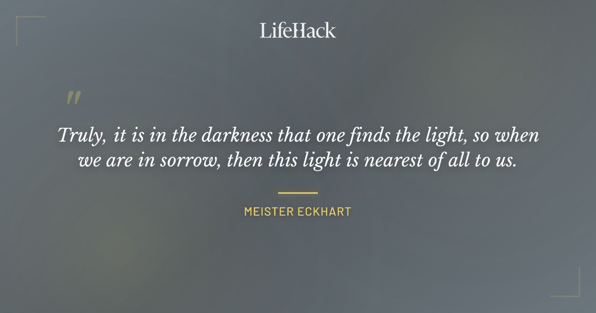 Quote by Meister Eckhart