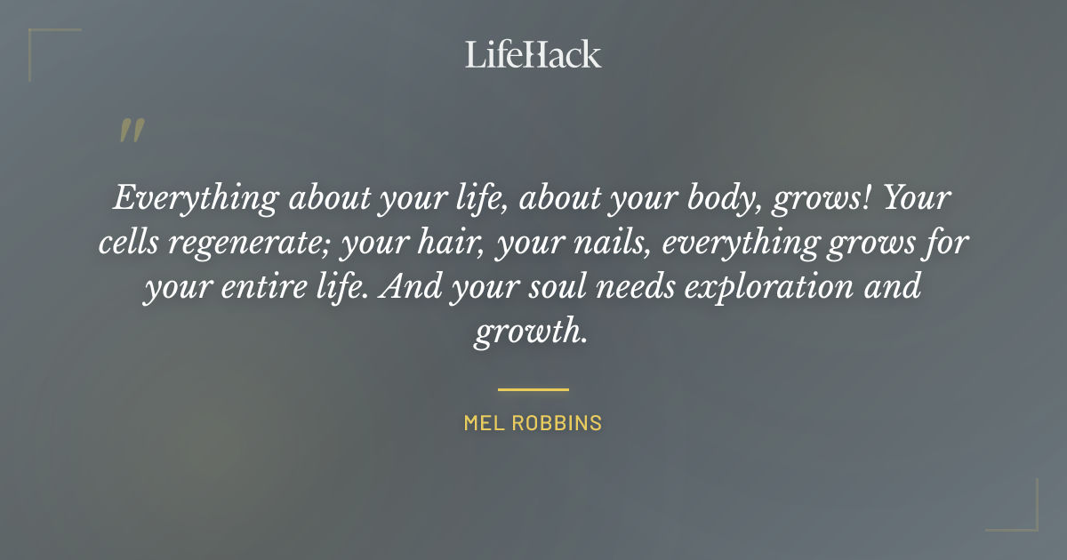 Quote by Mel Robbins