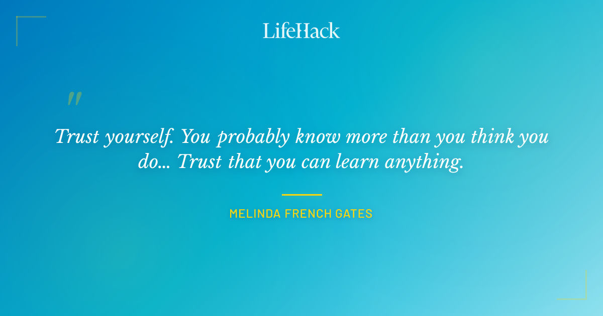 Quote by Melinda French Gates