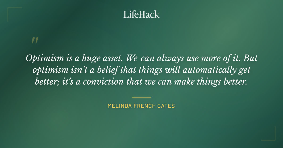 Quote by Melinda French Gates