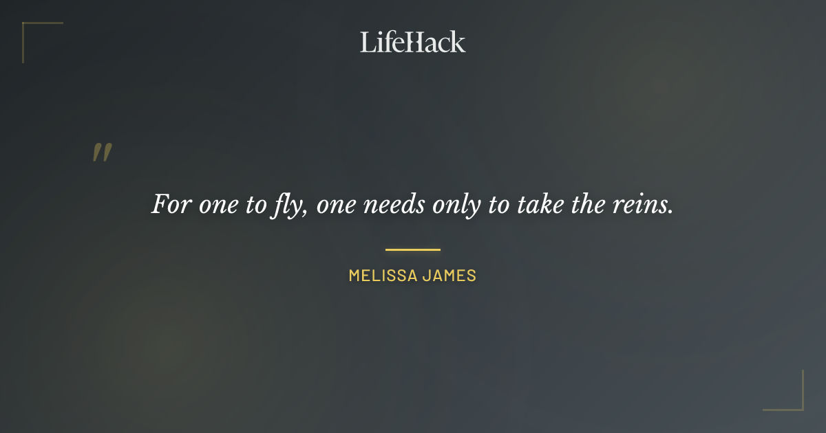 Quote by Melissa James