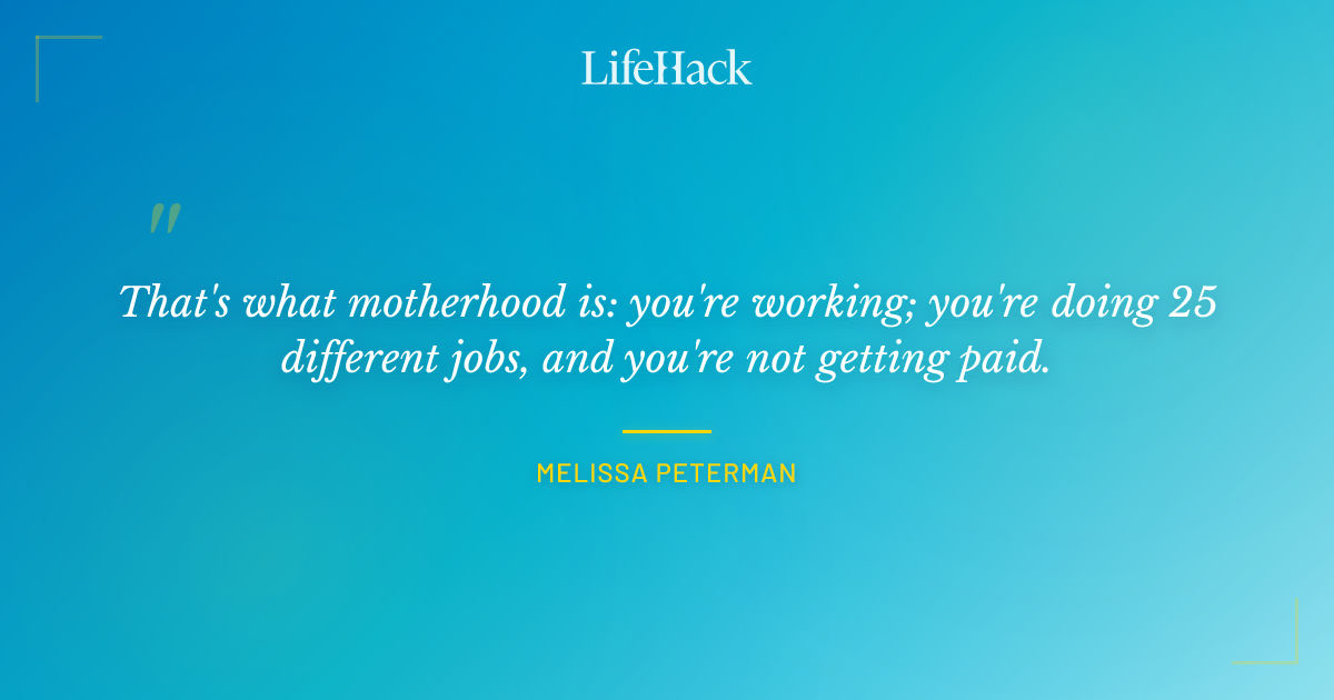 Quote by Melissa Peterman