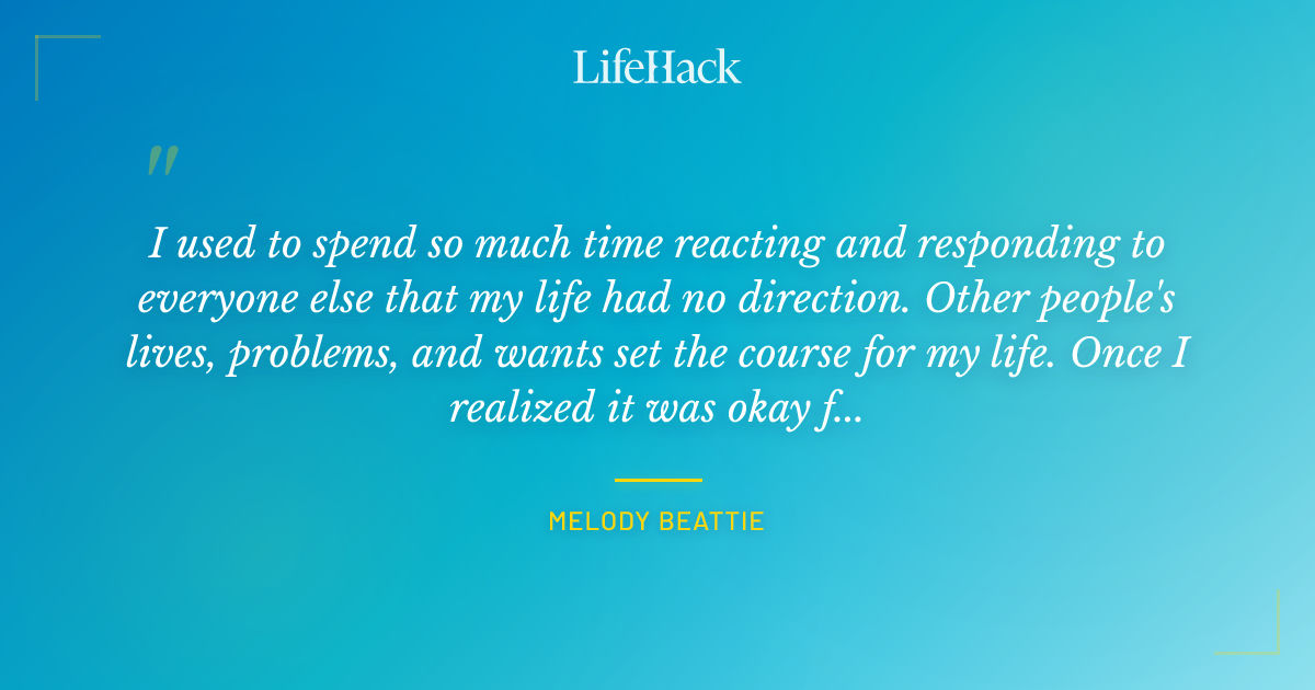 Quote by Melody Beattie