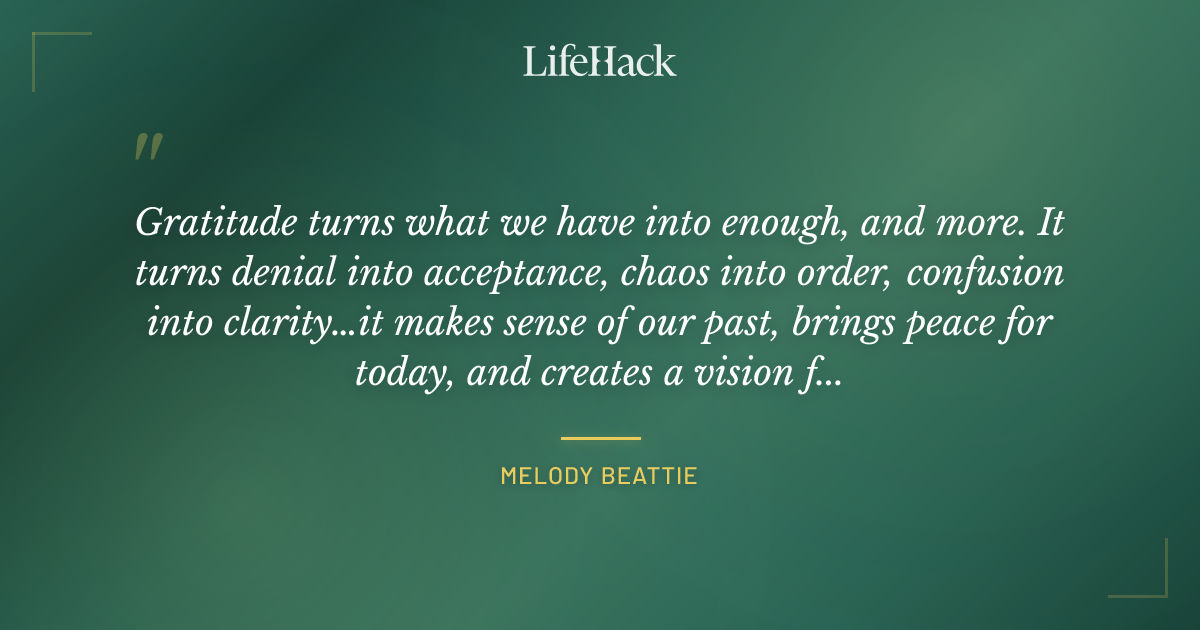 Quote by Melody Beattie