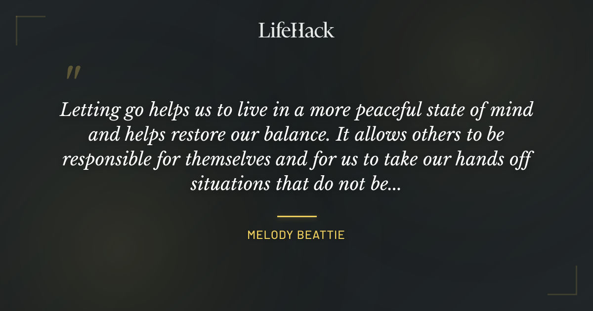 Quote by Melody Beattie