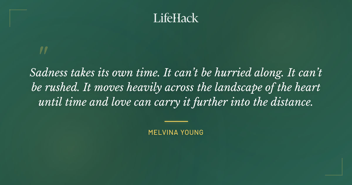 Quote by Melvina Young