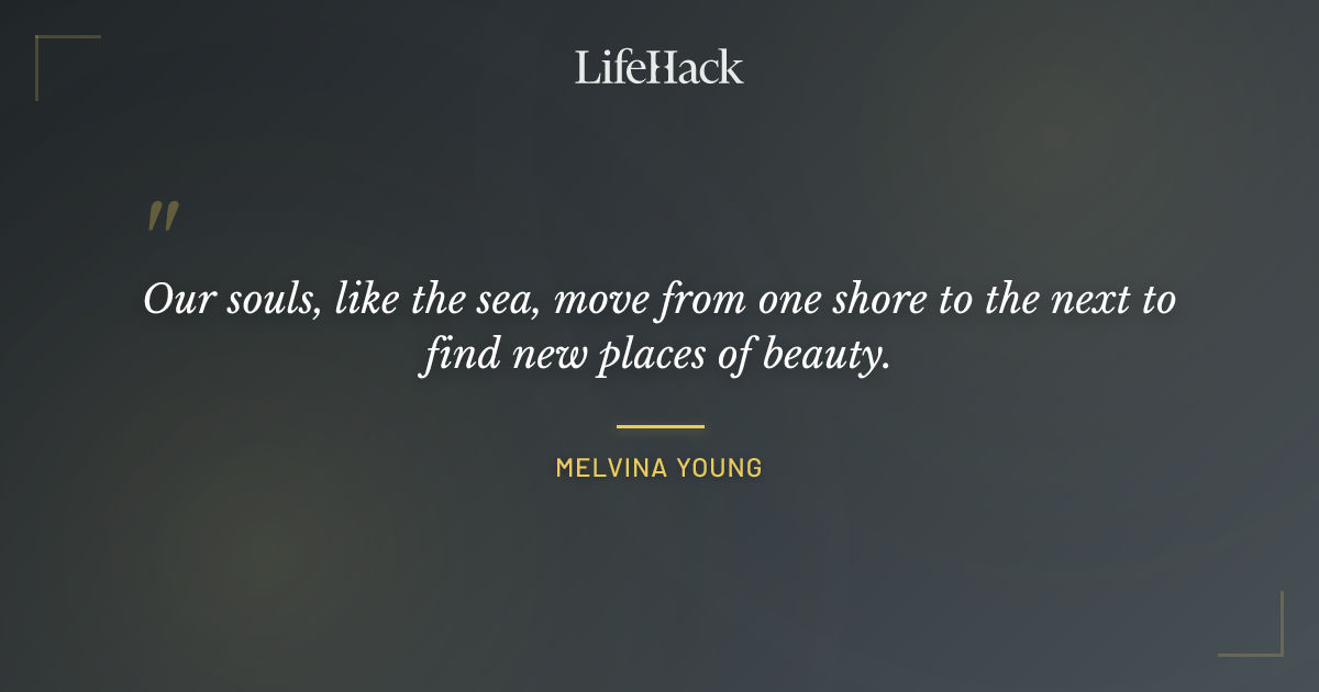 Quote by Melvina Young