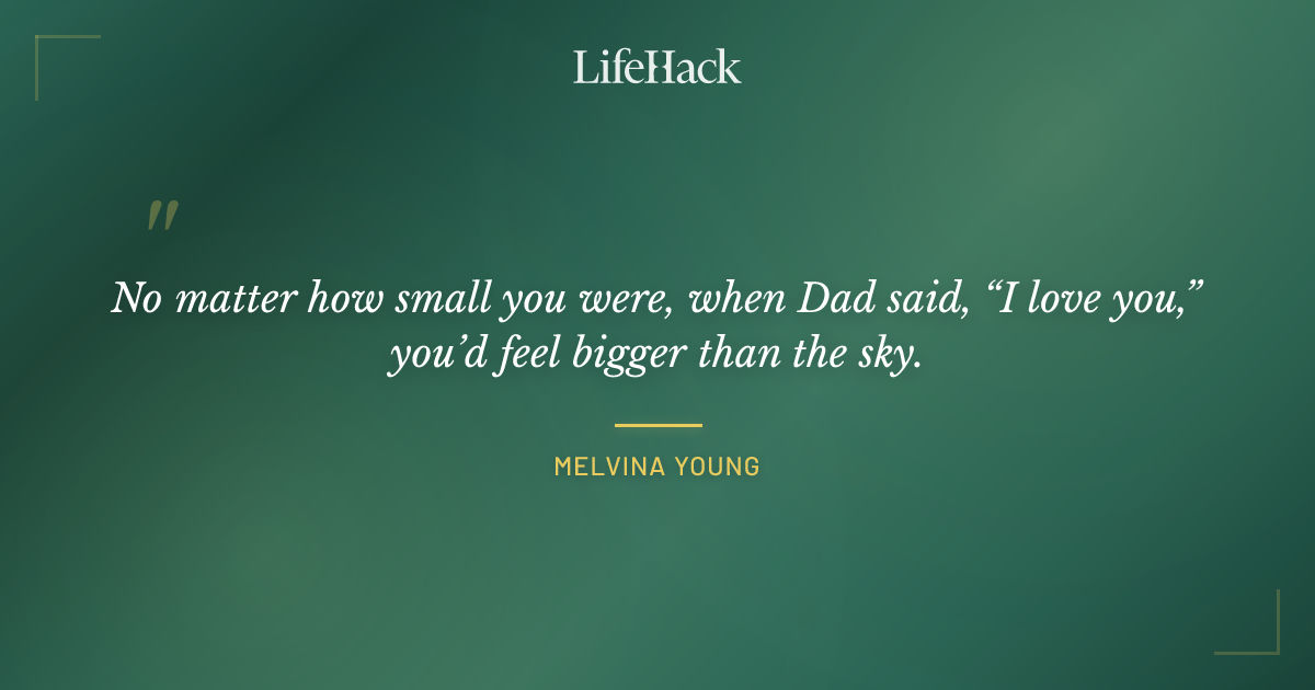 Quote by Melvina Young