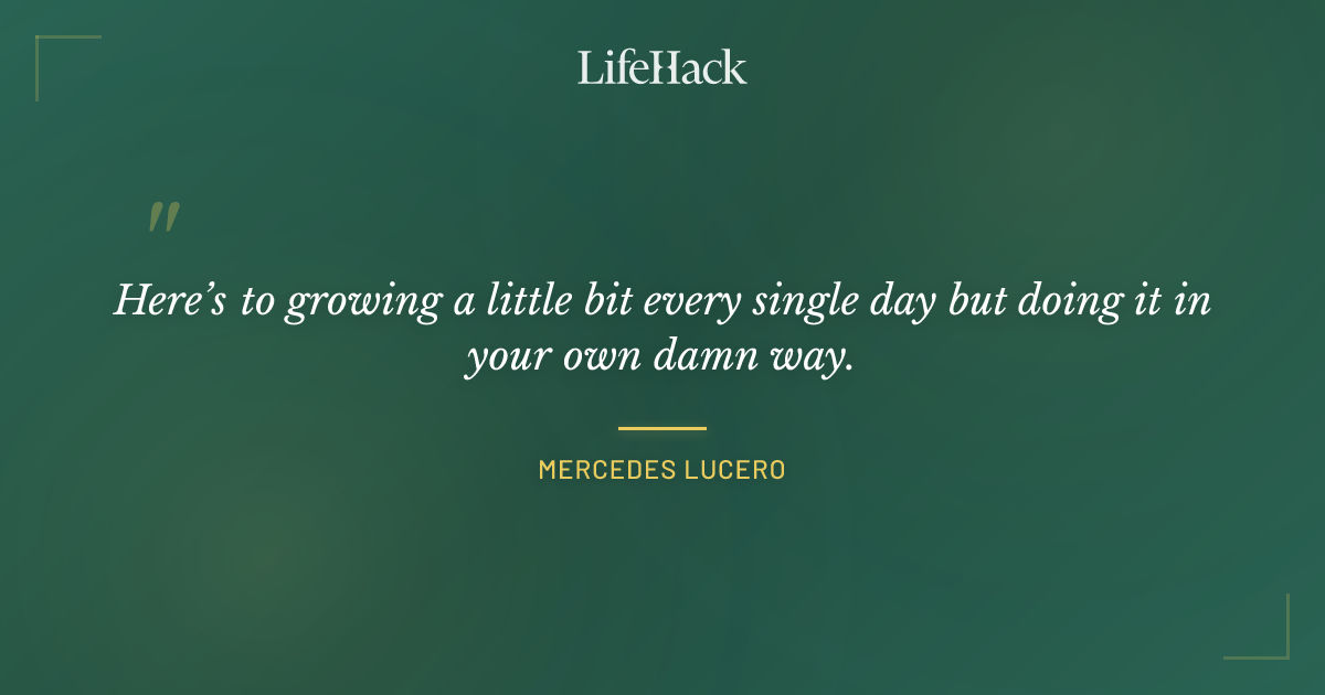 Quote by Mercedes Lucero