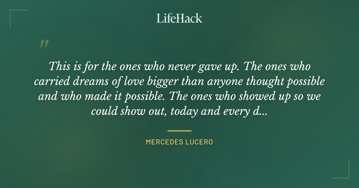 Quote by Mercedes Lucero