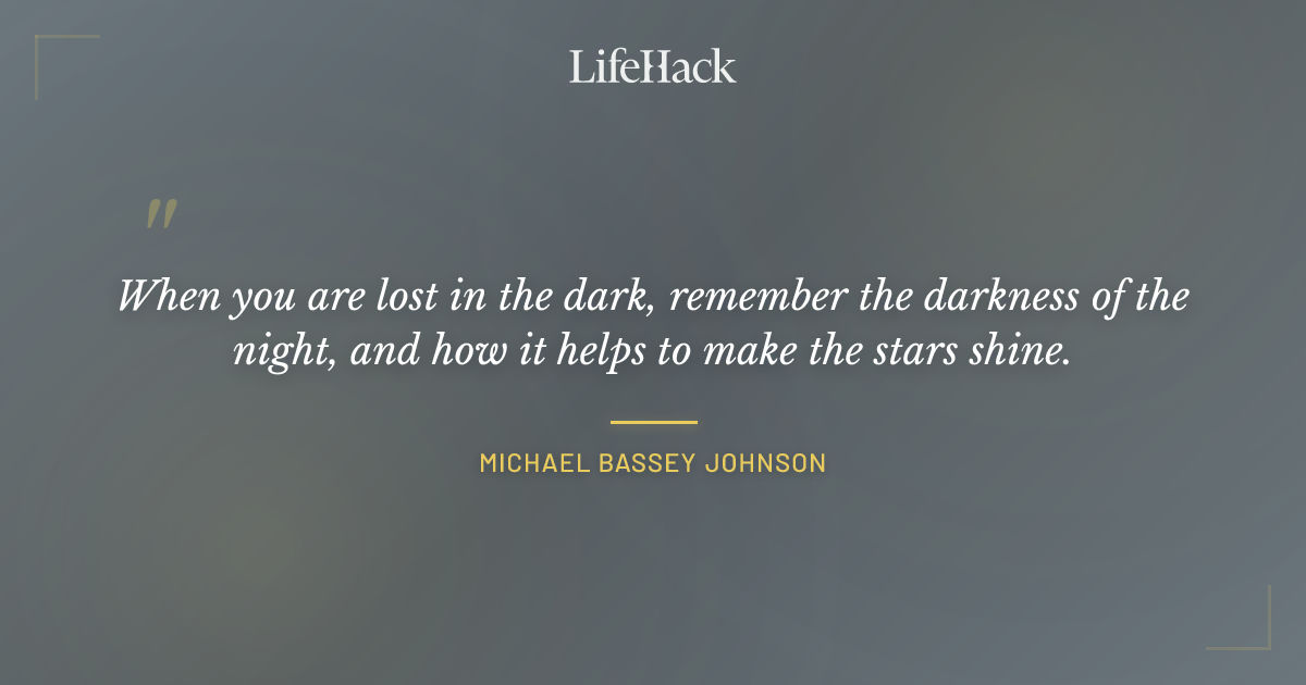 Quote by Michael Bassey Johnson