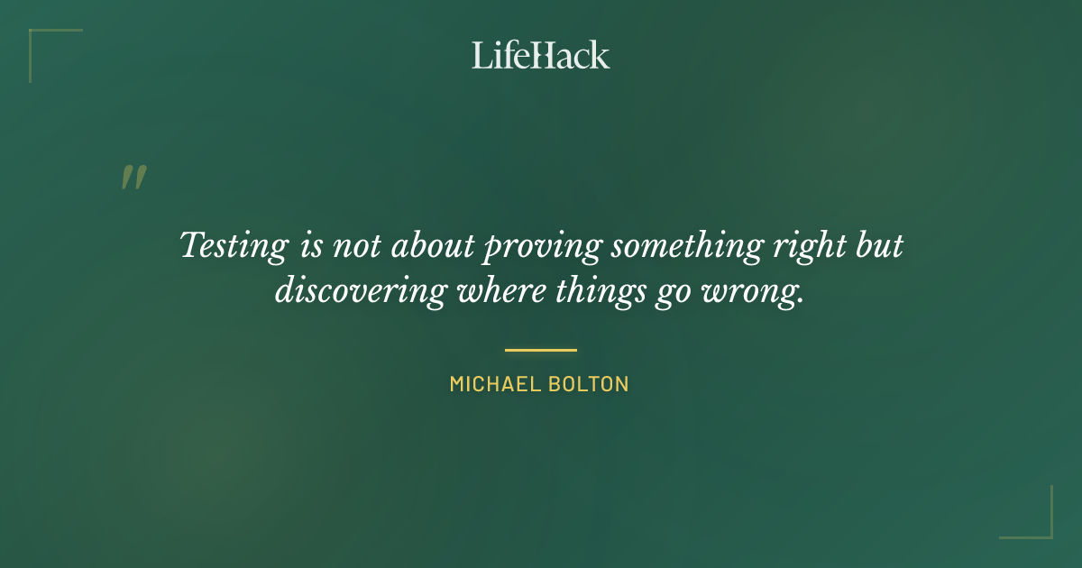 Quote by Michael Bolton