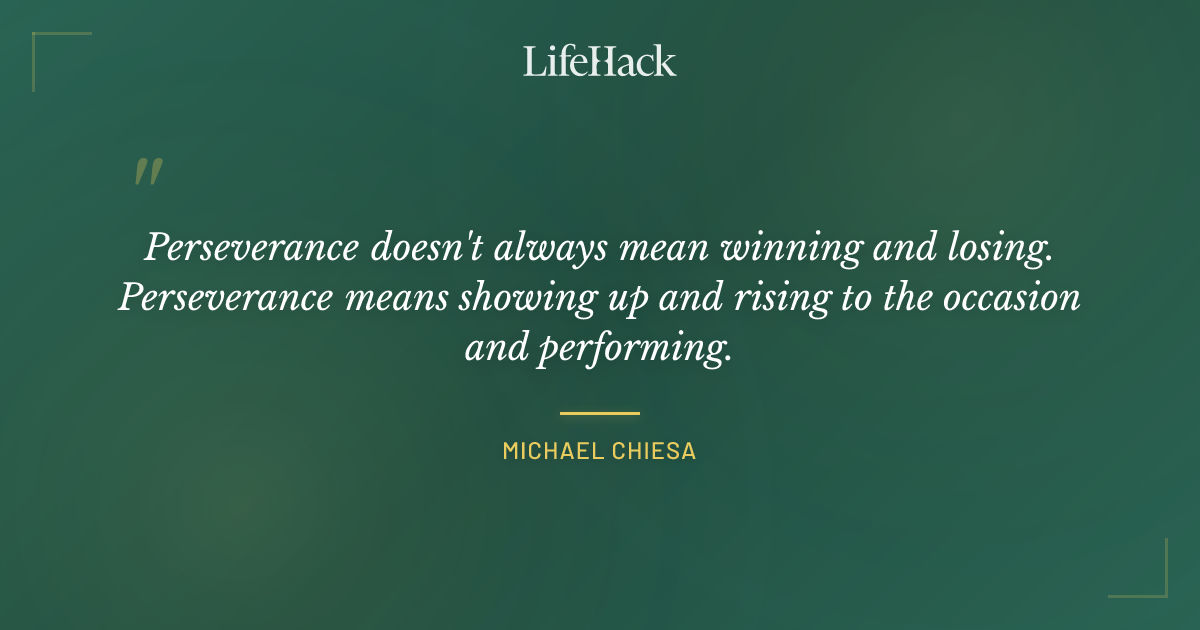 Quote by Michael Chiesa