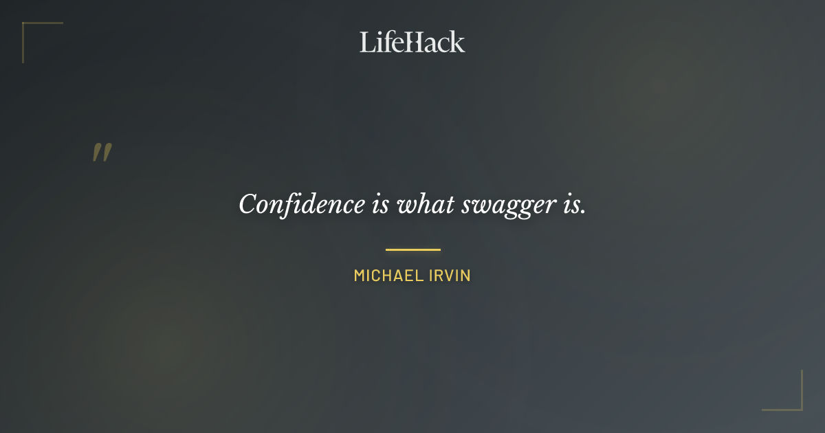 Quote by Michael Irvin