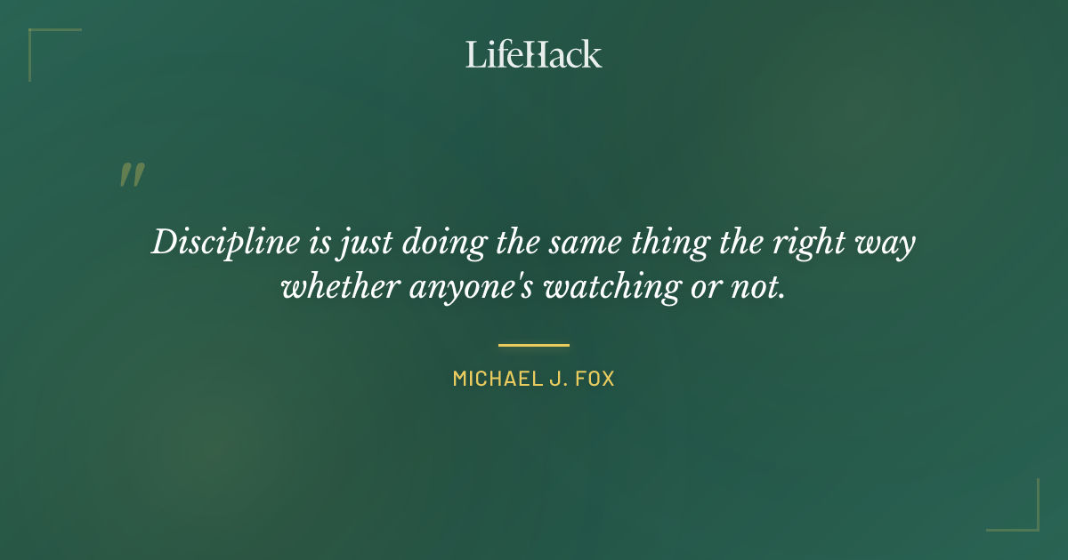 Quote by Michael J. Fox