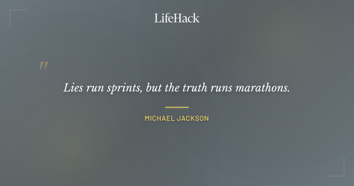 Quote by Michael Jackson