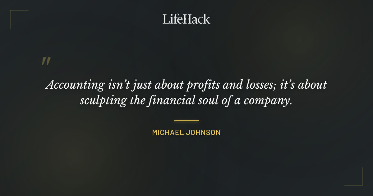 Quote by Michael Johnson