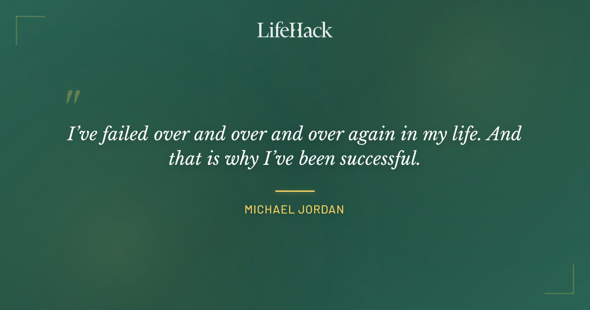 Quote by Michael Jordan