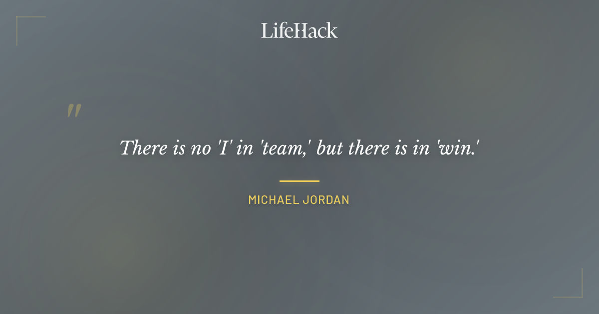 Quote by Michael Jordan