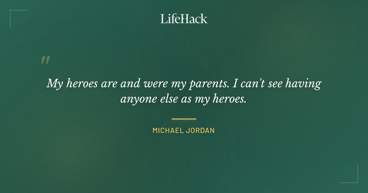 Quote by Michael Jordan