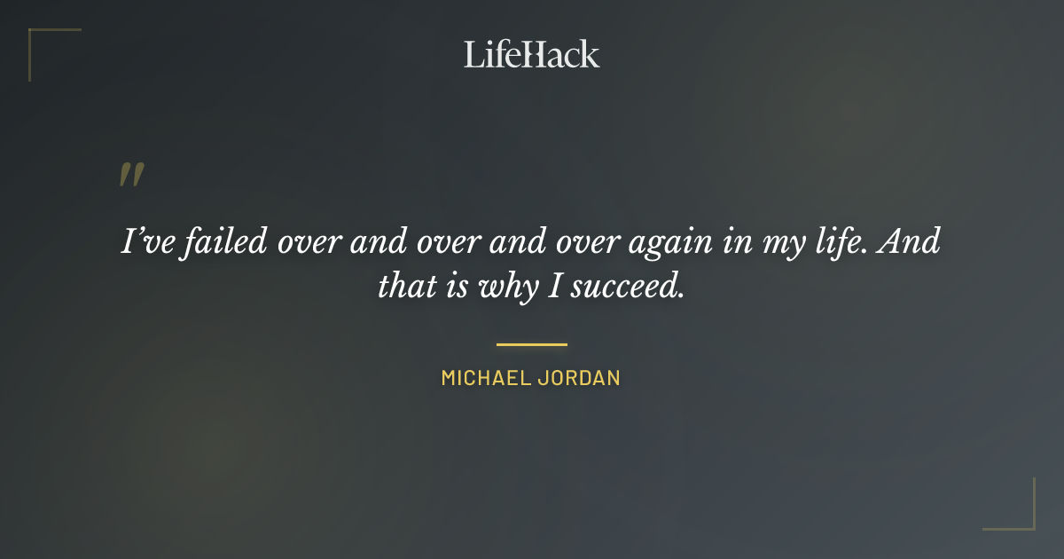 Quote by Michael Jordan