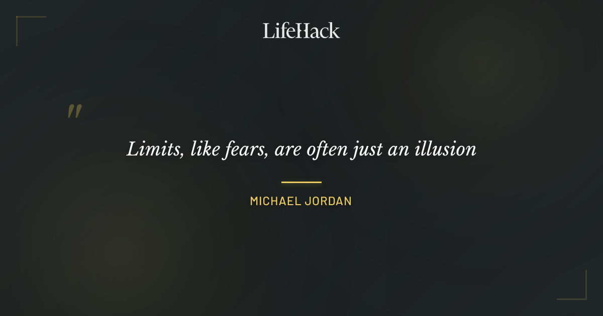 Quote by Michael Jordan