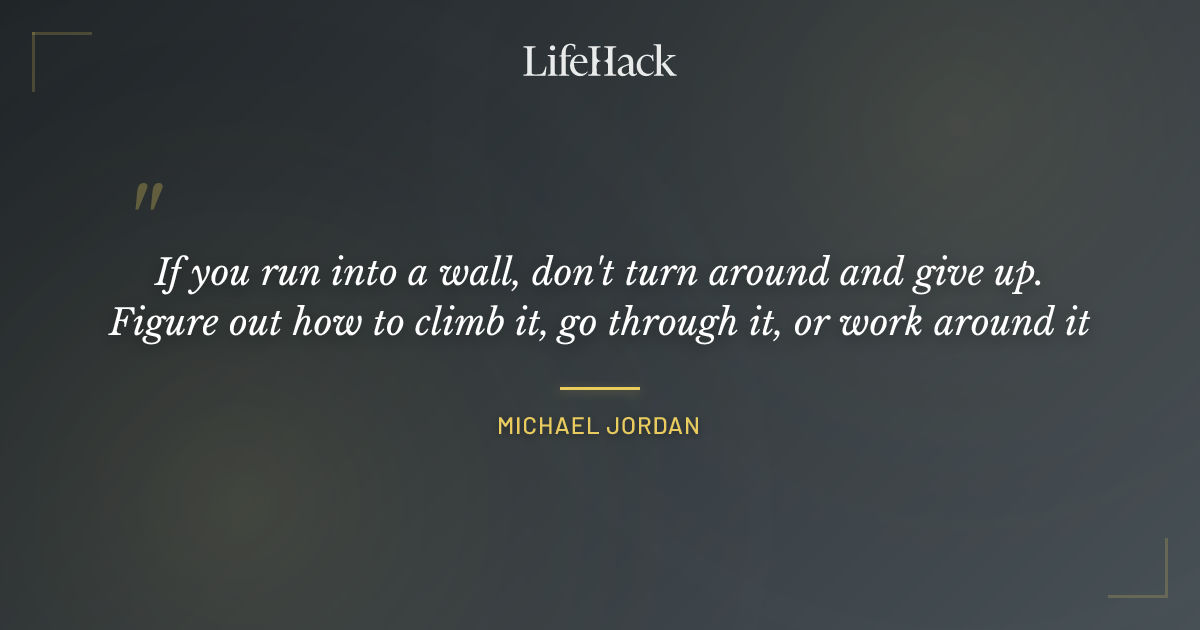 Quote by Michael Jordan