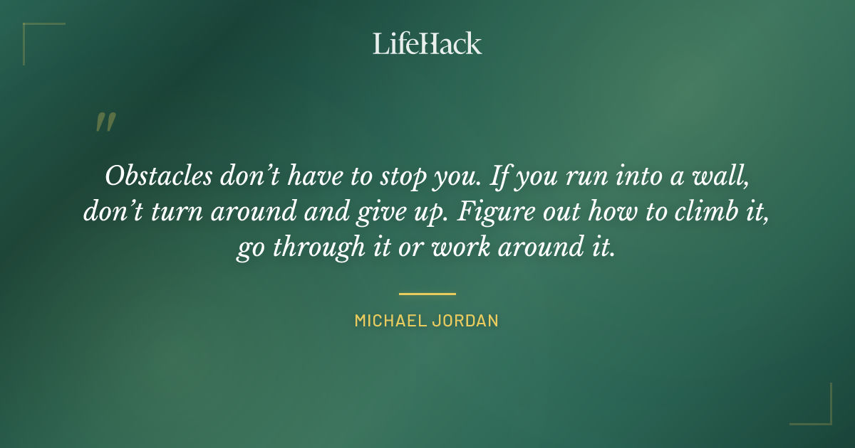 Quote by Michael Jordan
