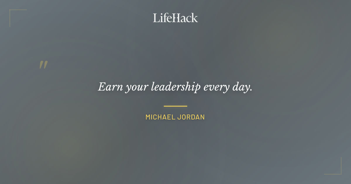 Quote by Michael Jordan