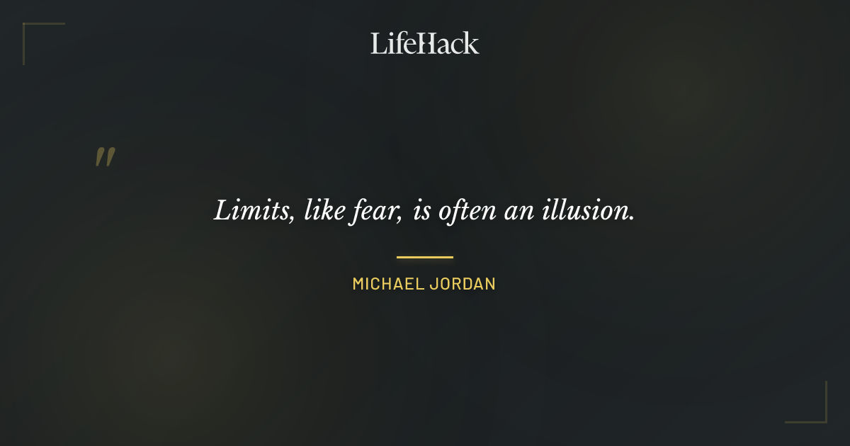 Quote by Michael Jordan