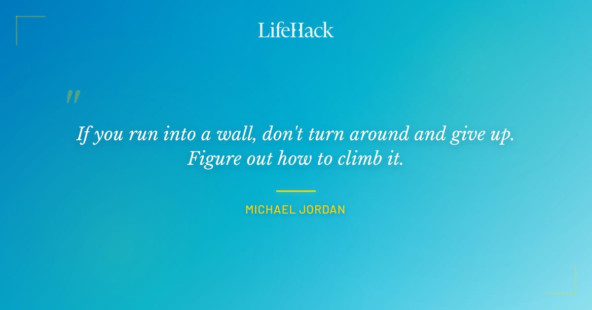 Quote by Michael Jordan