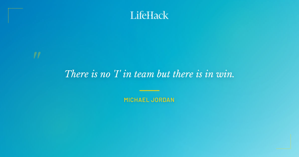 Quote by Michael Jordan