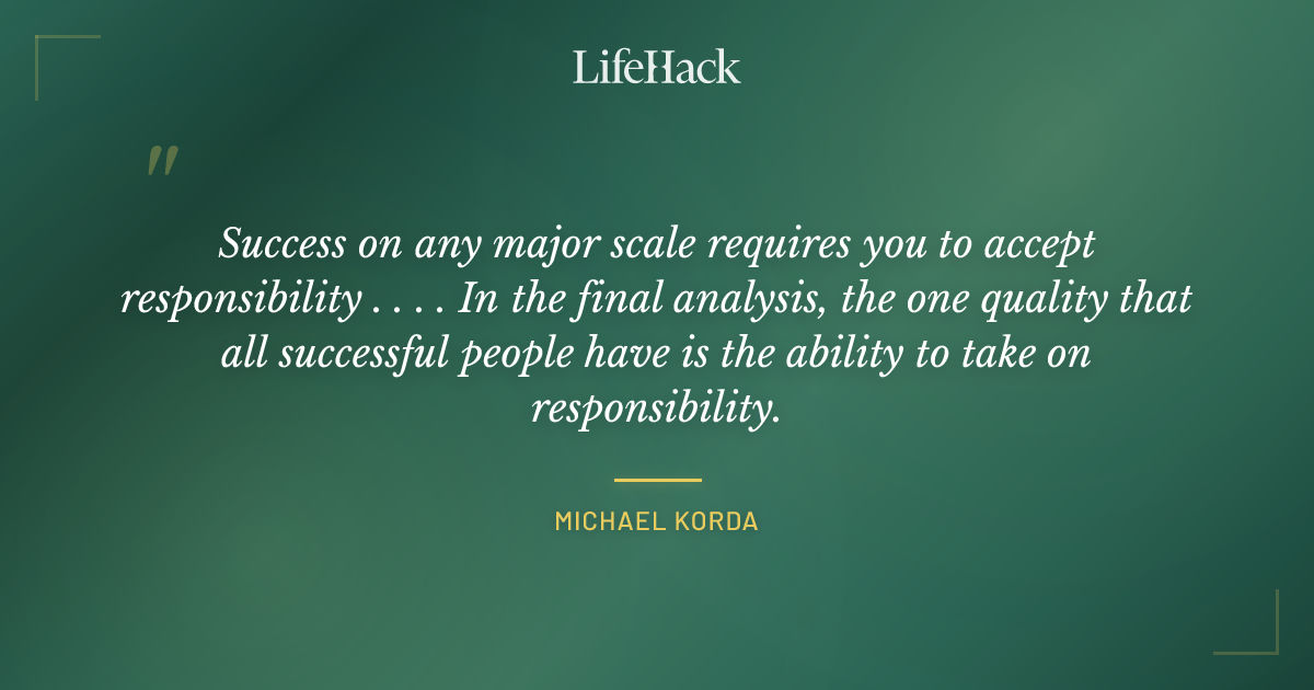 Quote by Michael Korda