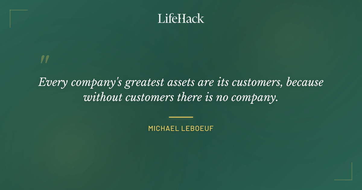 Quote by Michael LeBoeuf