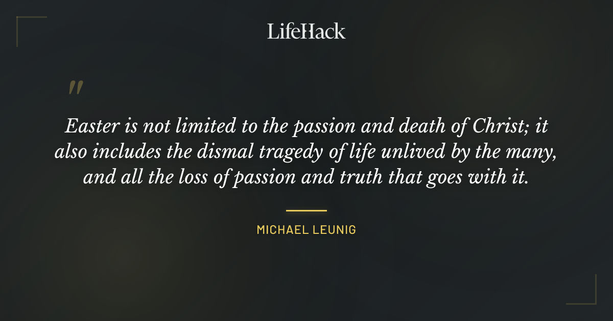 Quote by Michael Leunig