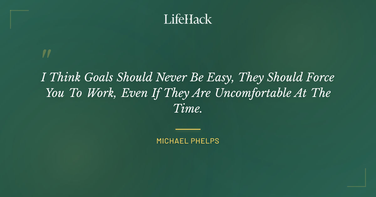 Quote by Michael Phelps