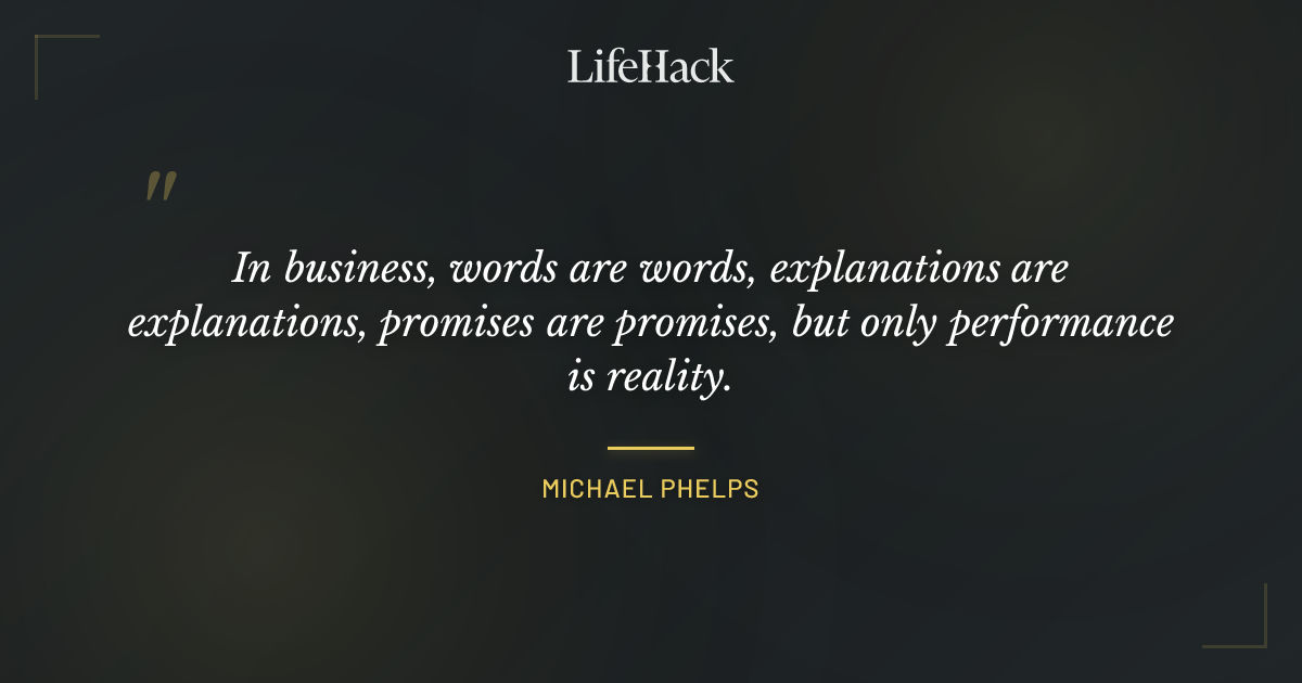 Quote by Michael Phelps
